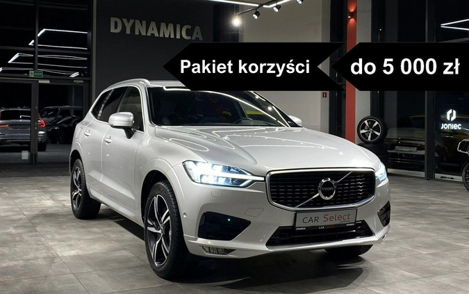 Volvo XC 60 cena 148900 przebieg: 136800, rok produkcji 2019 z Otwock małe 497